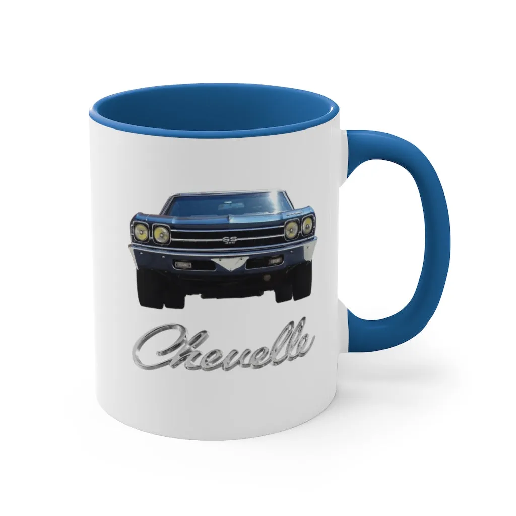 1969 Chevelle Mug Car Guy Gift,lover,Camaro,GTO,firebird,nova,corvette,hot rod,Chevrolet,chevy