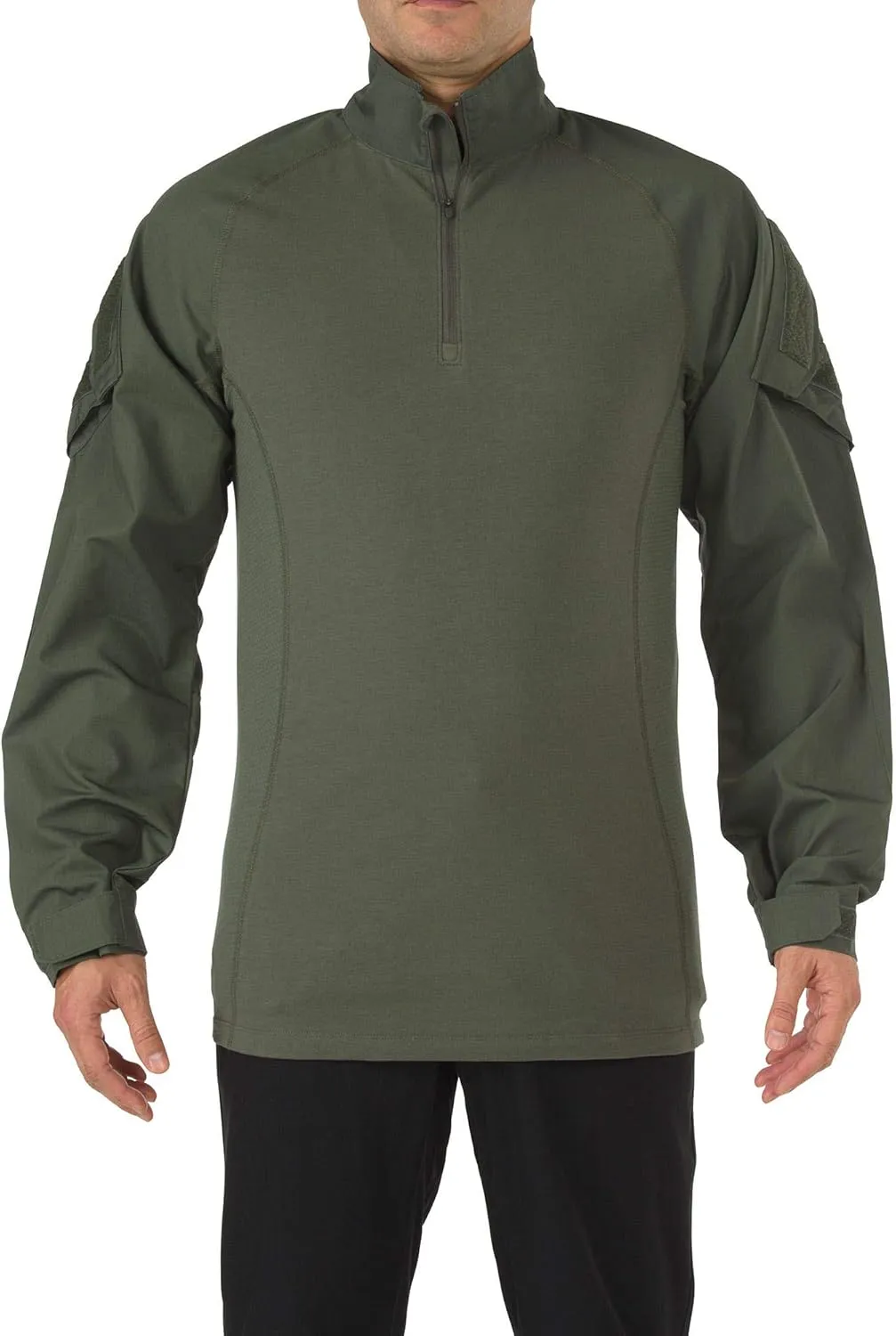 5.11 Tactical Men's Rapid Assault Long Sleeve Shirt, Poly/Cotton Ripstop, Shoulder Pockets, Style 72194