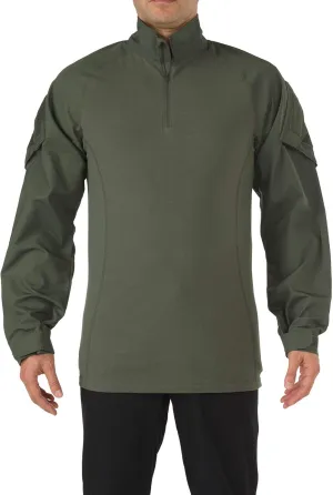 5.11 Tactical Men's Rapid Assault Long Sleeve Shirt, Poly/Cotton Ripstop, Shoulder Pockets, Style 72194