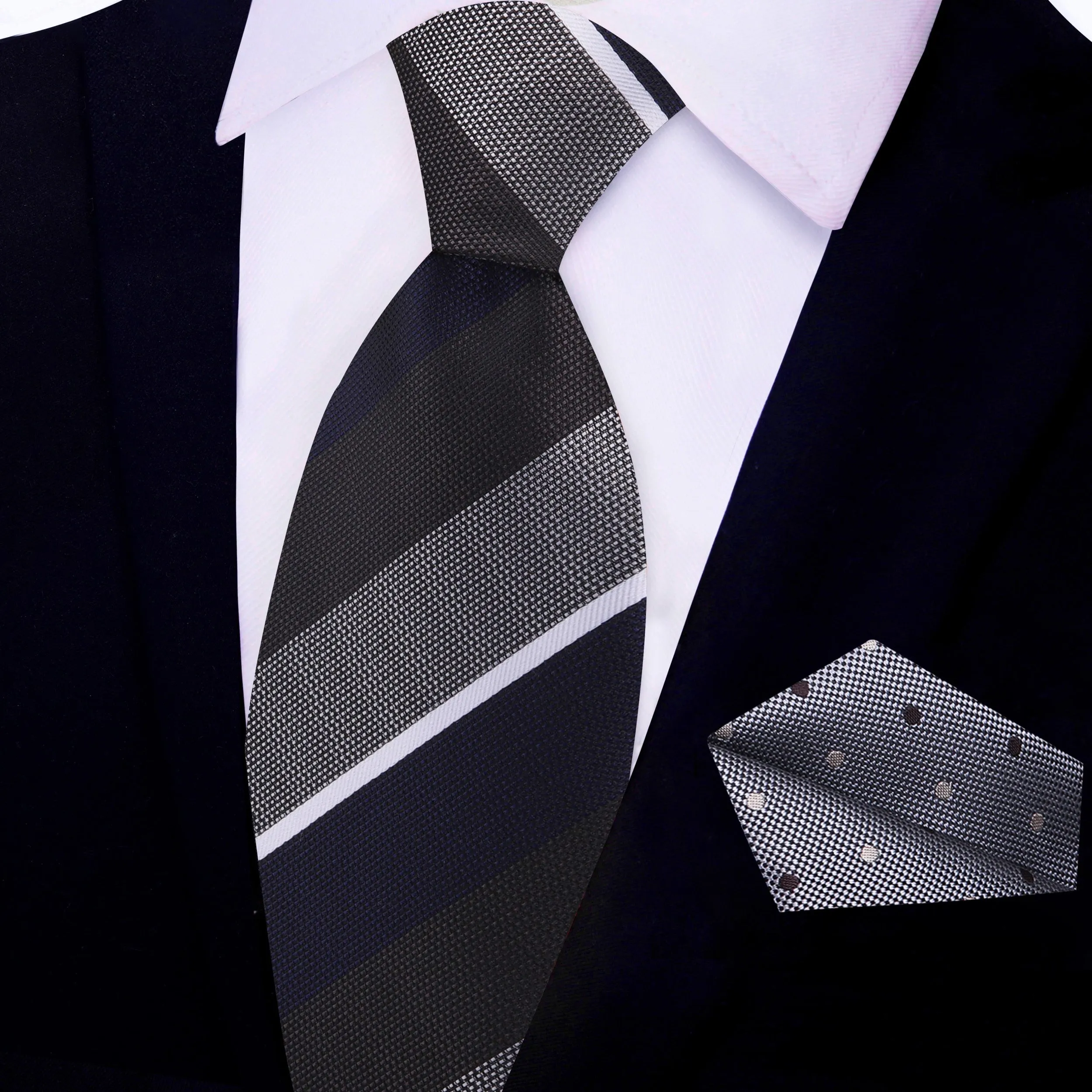 Adonis Stripe Necktie