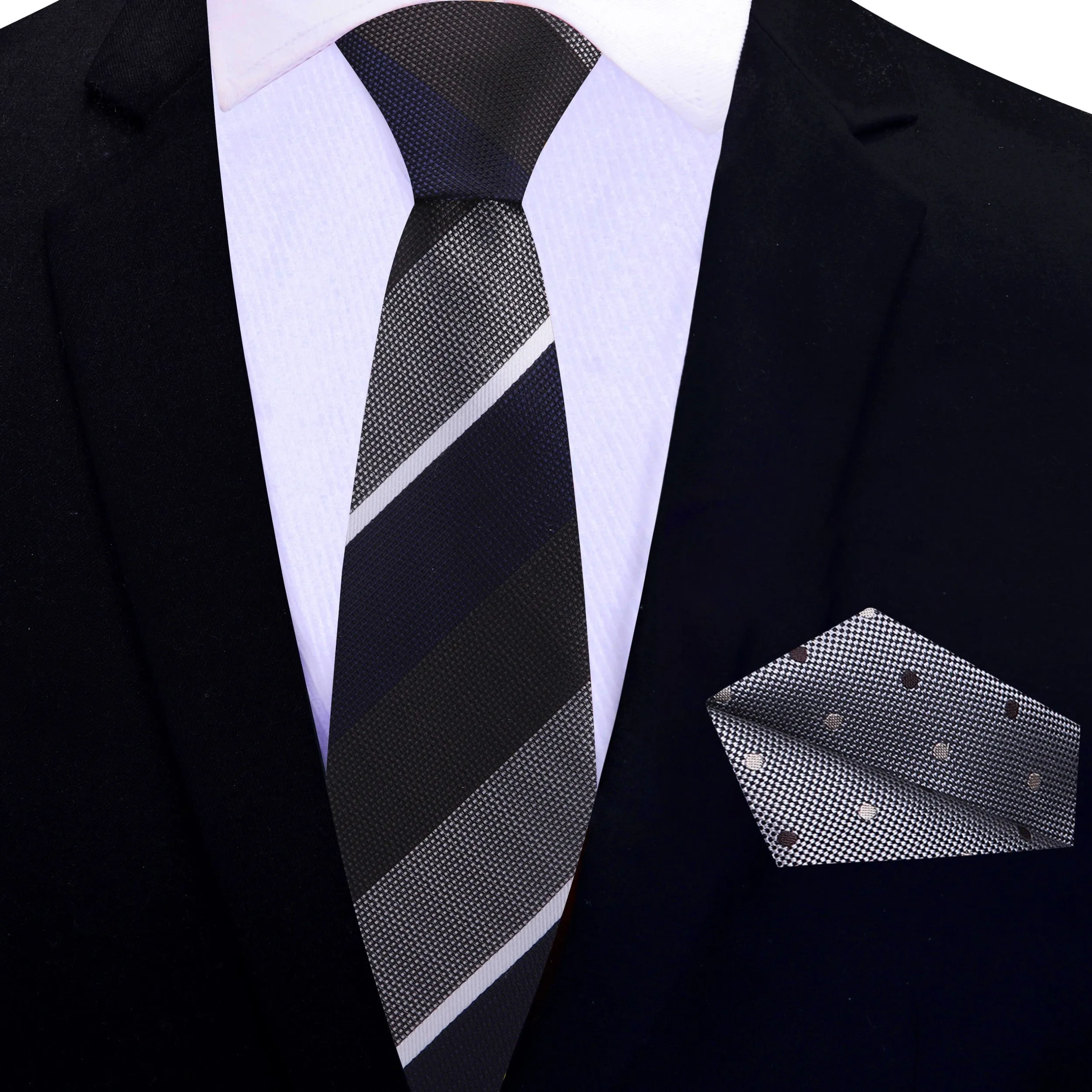 Adonis Stripe Necktie