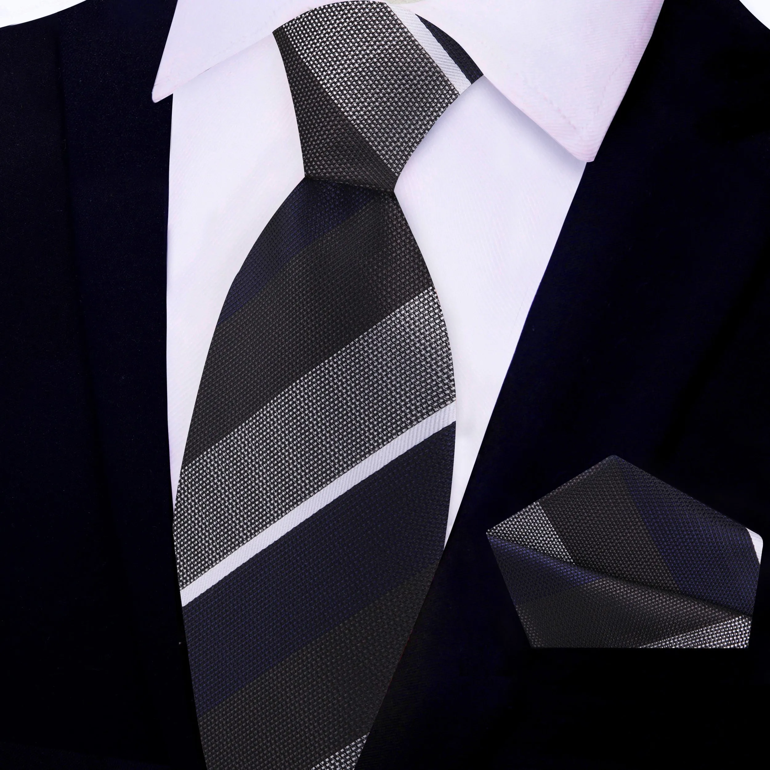 Adonis Stripe Necktie