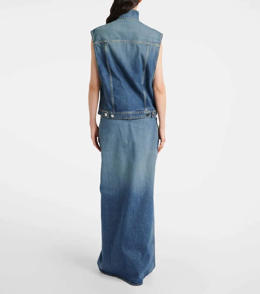 Alaia Denim vest