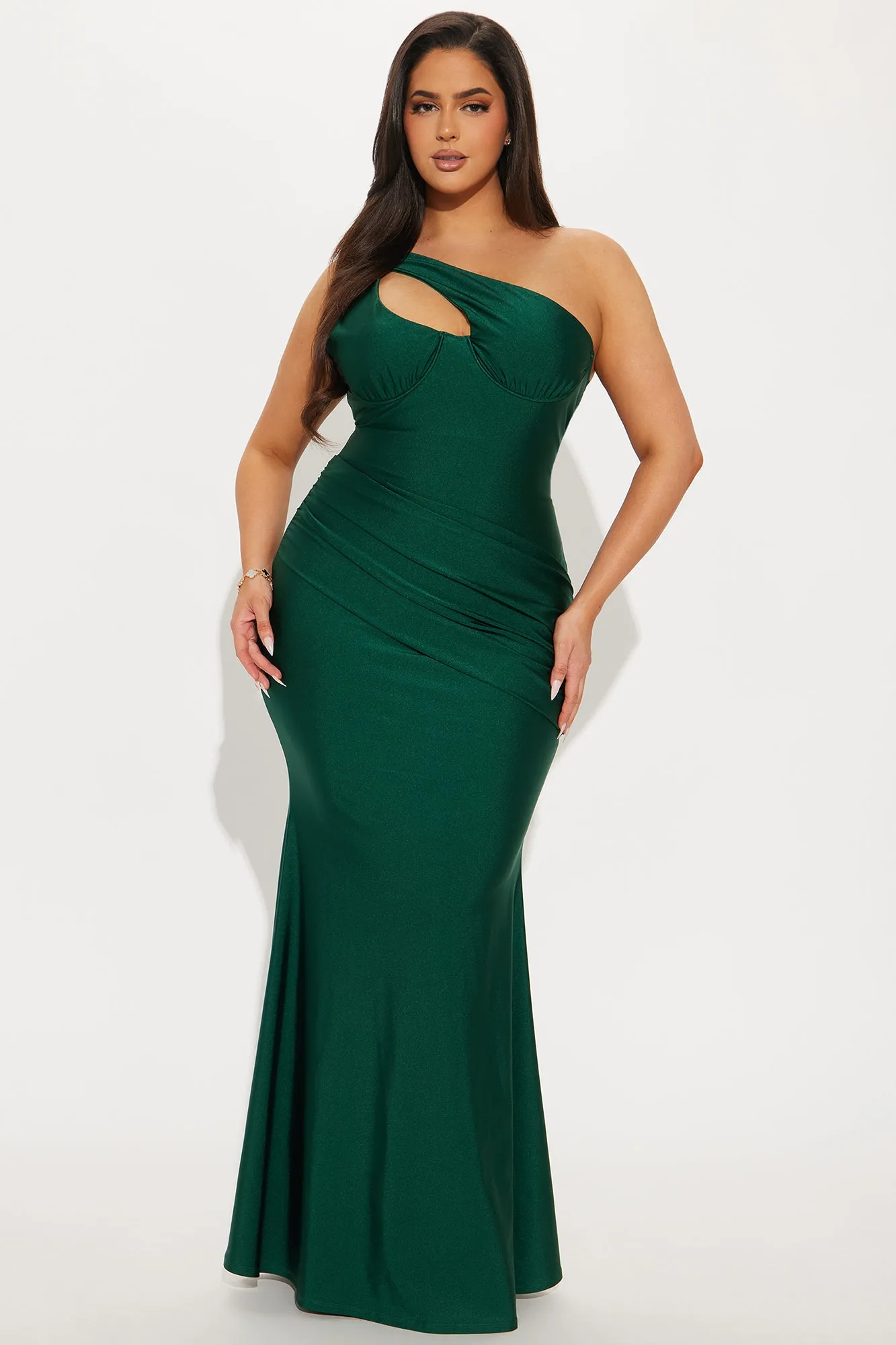 As You Know It Maxi Dress - Hunter
