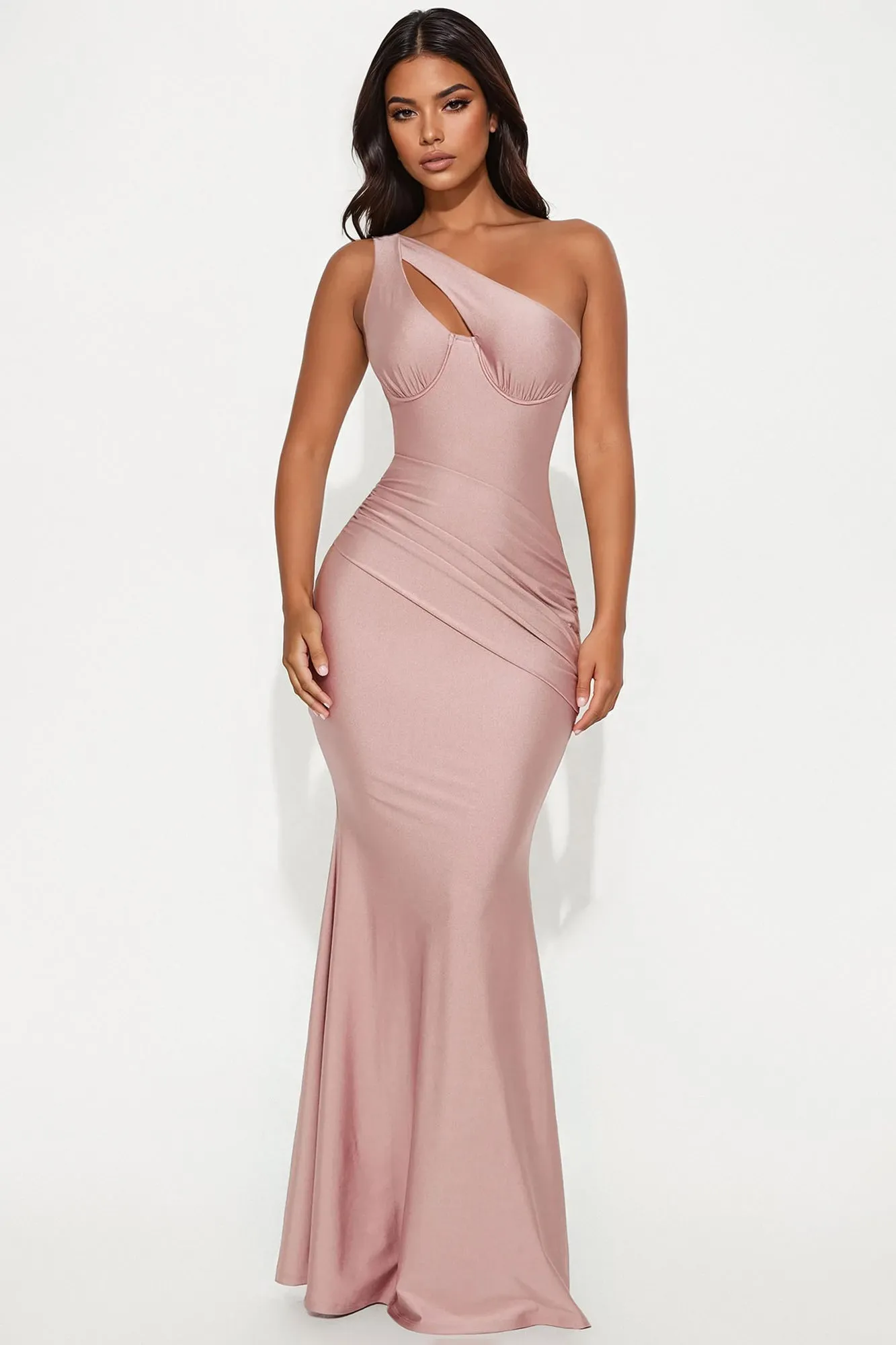 As You Know It Maxi Dress - Mauve