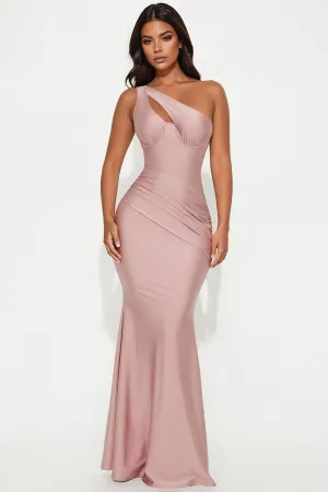 As You Know It Maxi Dress - Mauve