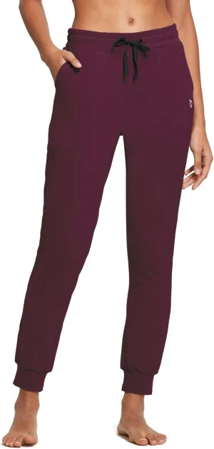 baleaf Womens Sweatpants Cotton Joggers with Pockets Lounge Sweat Pants Tapered Casual Running Workout Yoga