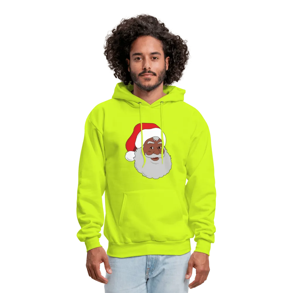 Black Santa Unisex Hoodie (Style 2)
