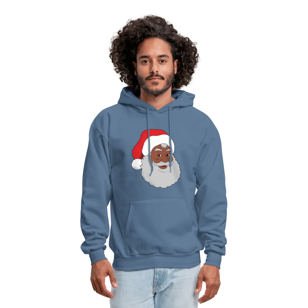 Black Santa Unisex Hoodie (Style 2)
