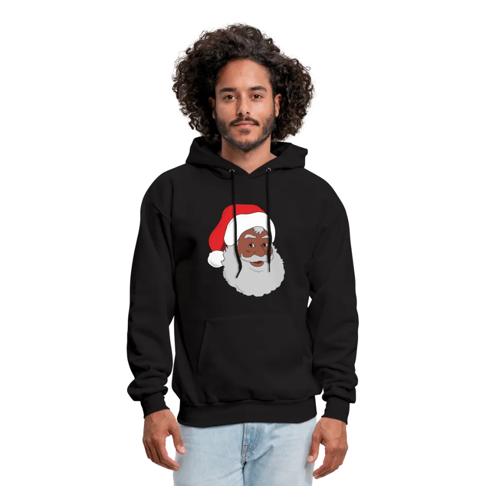 Black Santa Unisex Hoodie (Style 2)