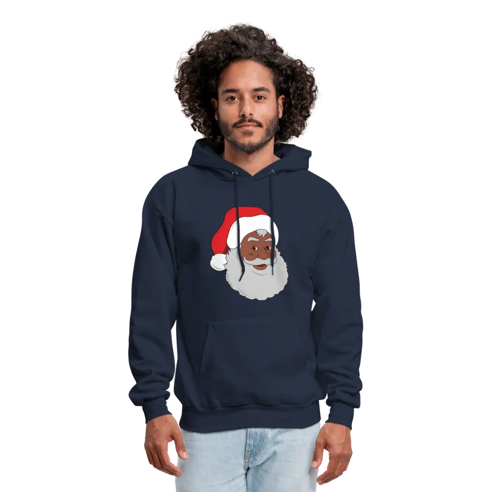 Black Santa Unisex Hoodie (Style 2)