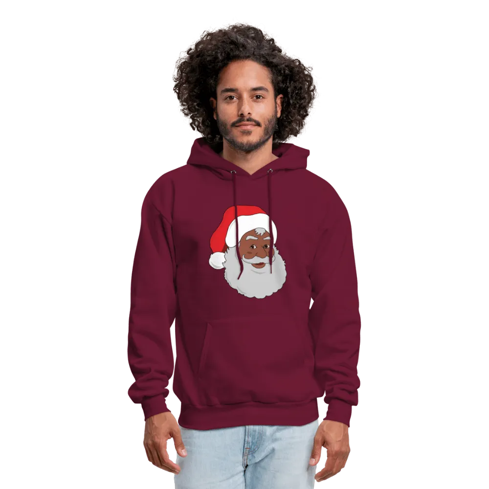 Black Santa Unisex Hoodie (Style 2)