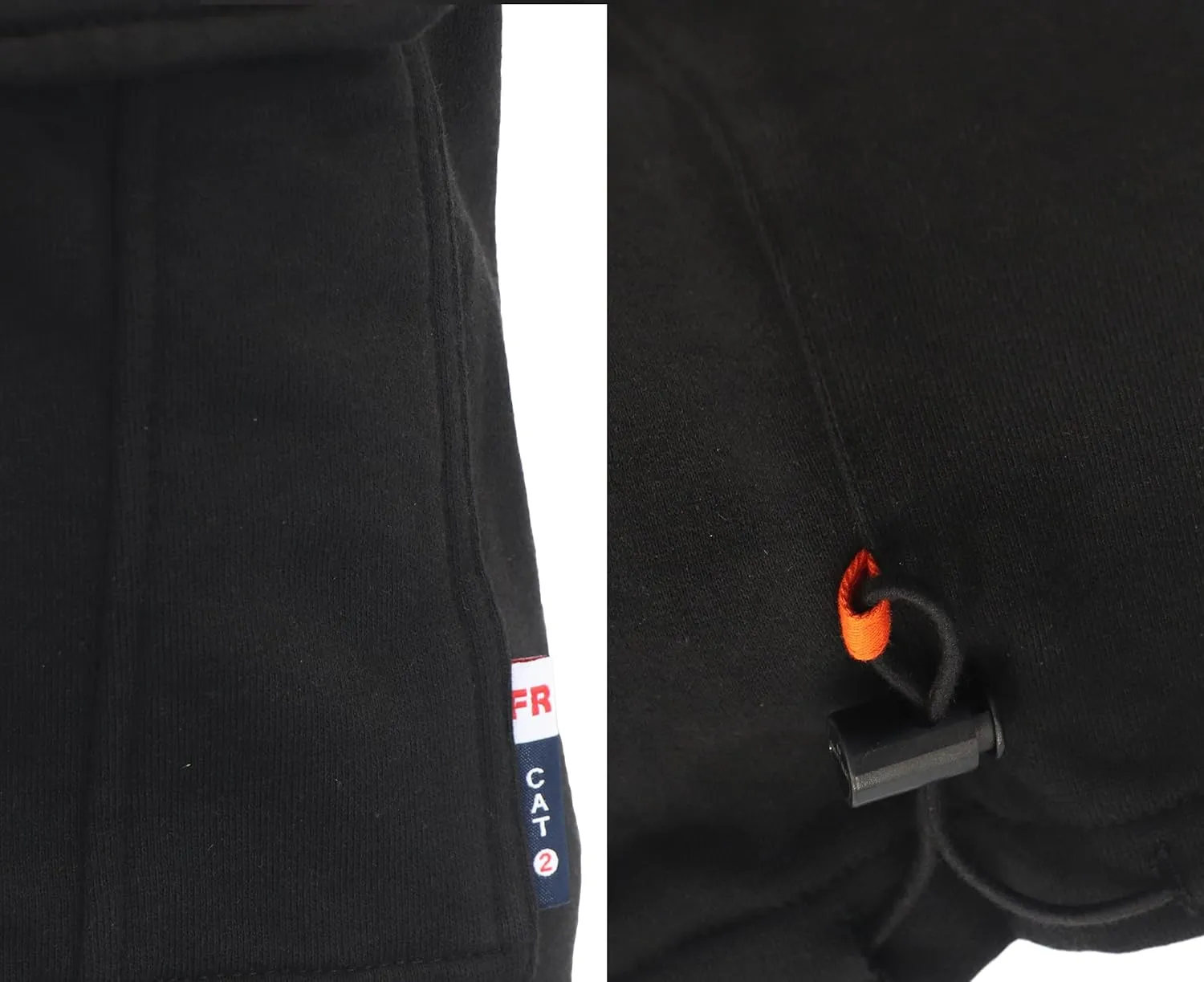 BOCOMAL FR Cargo Sweatpants Flame Resistant Midweight 10.5oz Knit Multi-Pockets FR Pants(Non Fleece)