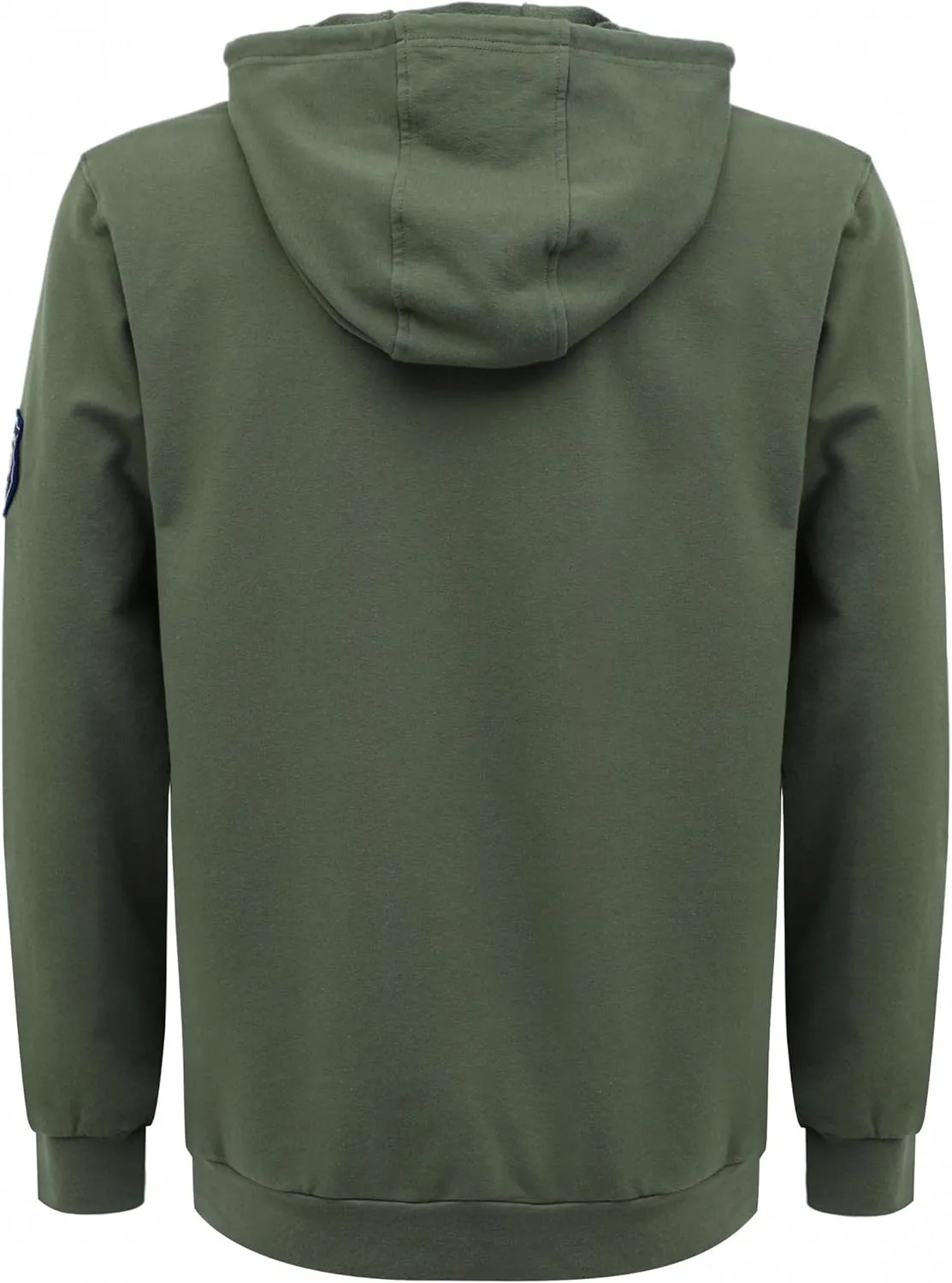 BOCOMAL FR Hoodies Zipper Front for Summer 7.5oz Lightweight Cotton Flame Resistant SweatshirtNon Fleece