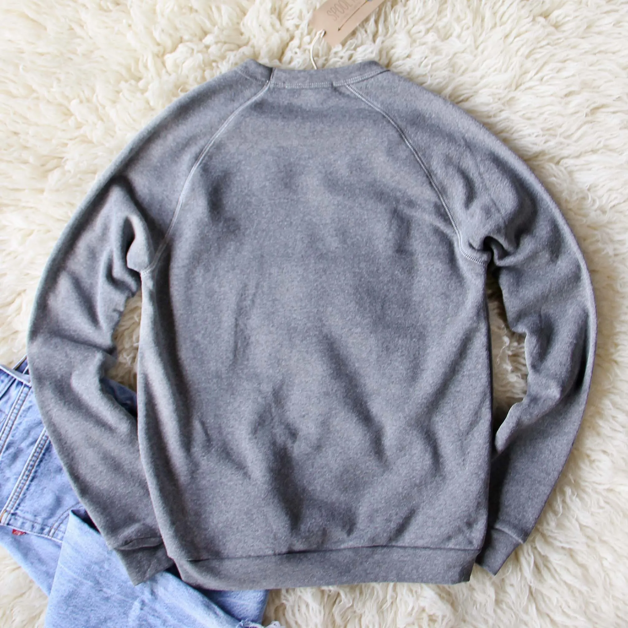 Bow & Drape Carb Dashian Sweatshirt