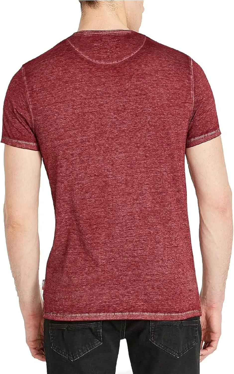 Buffalo David Bitton Men's Short Sleeve Kasum Henley