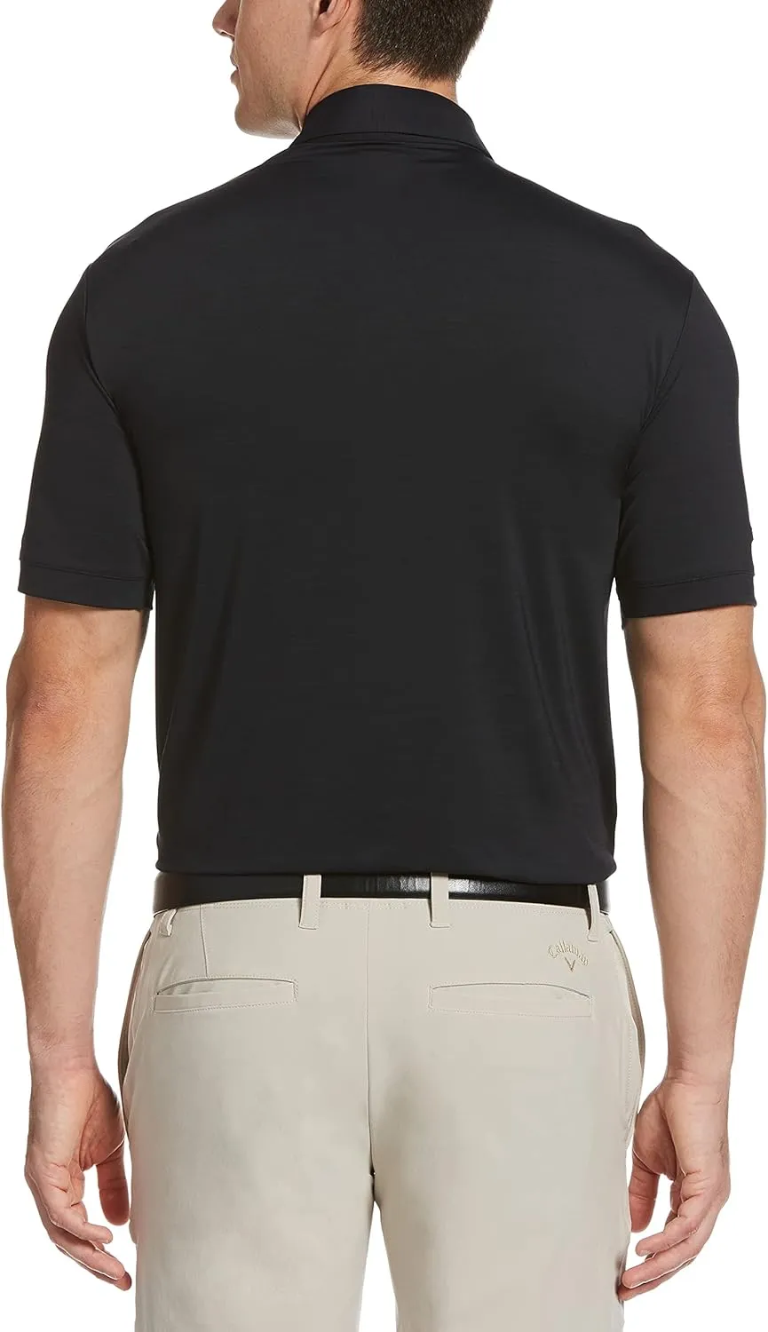 Callaway Men's Short Sleeve Tonal Polo Shirt