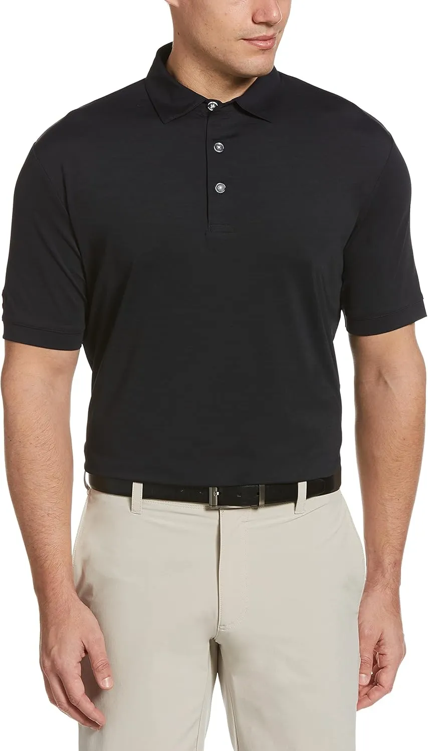 Callaway Men's Short Sleeve Tonal Polo Shirt