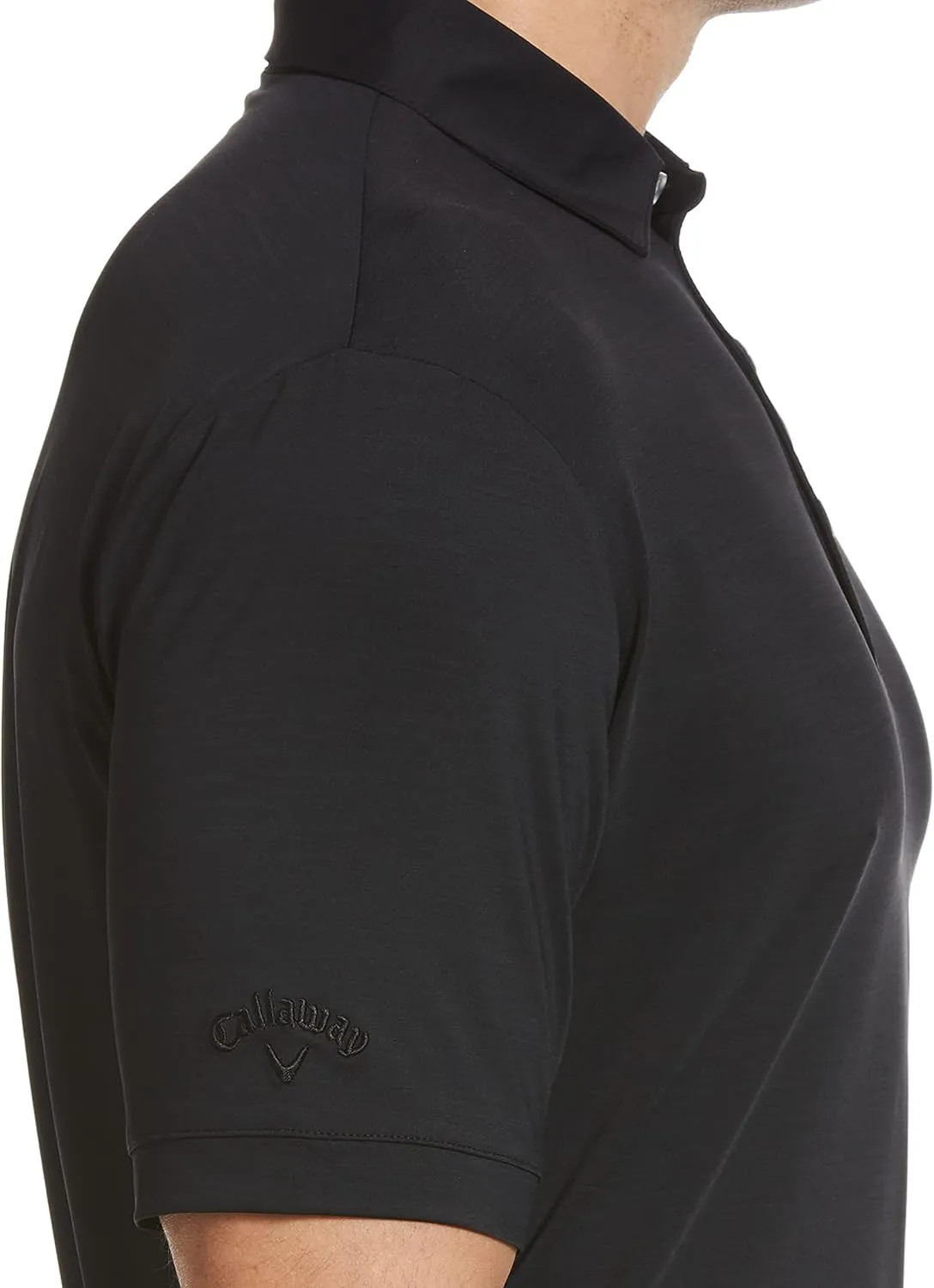 Callaway Men's Short Sleeve Tonal Polo Shirt
