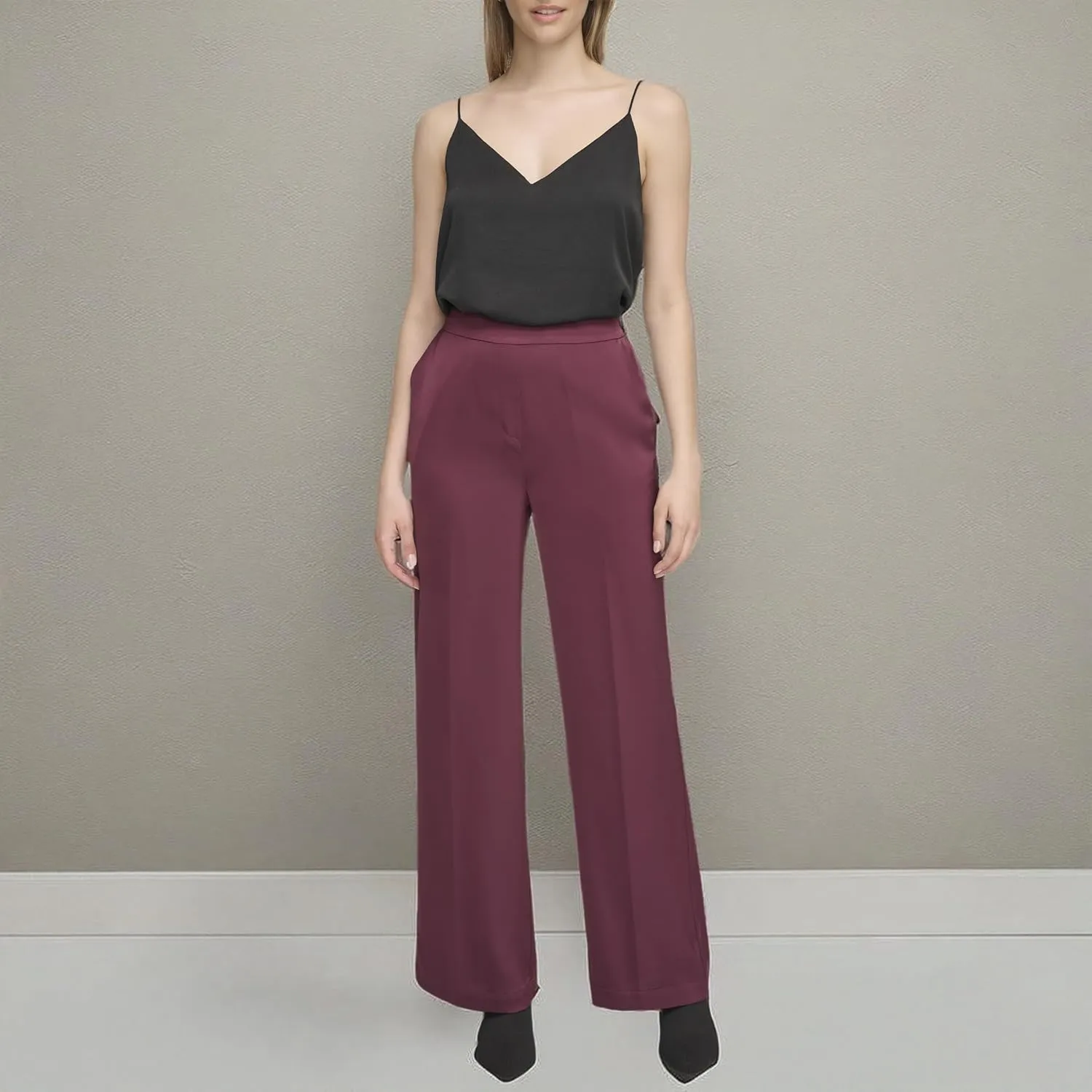 Calvin Klein Women's Pull on Waist Elastic Back