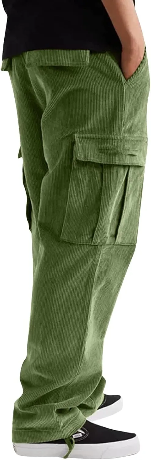 Cargo Pants for Men,Mens Casual Fashion Joggers Sports Pants Cotton Pants Gym Sweatpants Trousers Long Pant