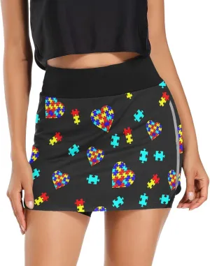 Cindly Women Tennis Skirts Golf Skorts with Pockets Athletic Skorts for Workout Running