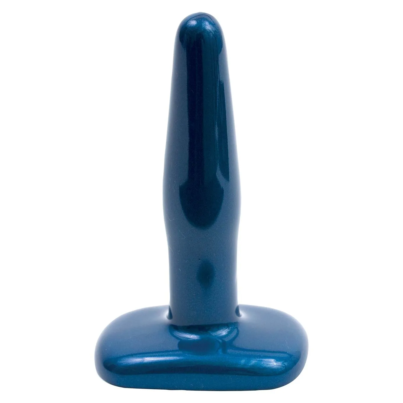 Doc Johnson Pretty Ends Butt Plug Iridescent Blue Small