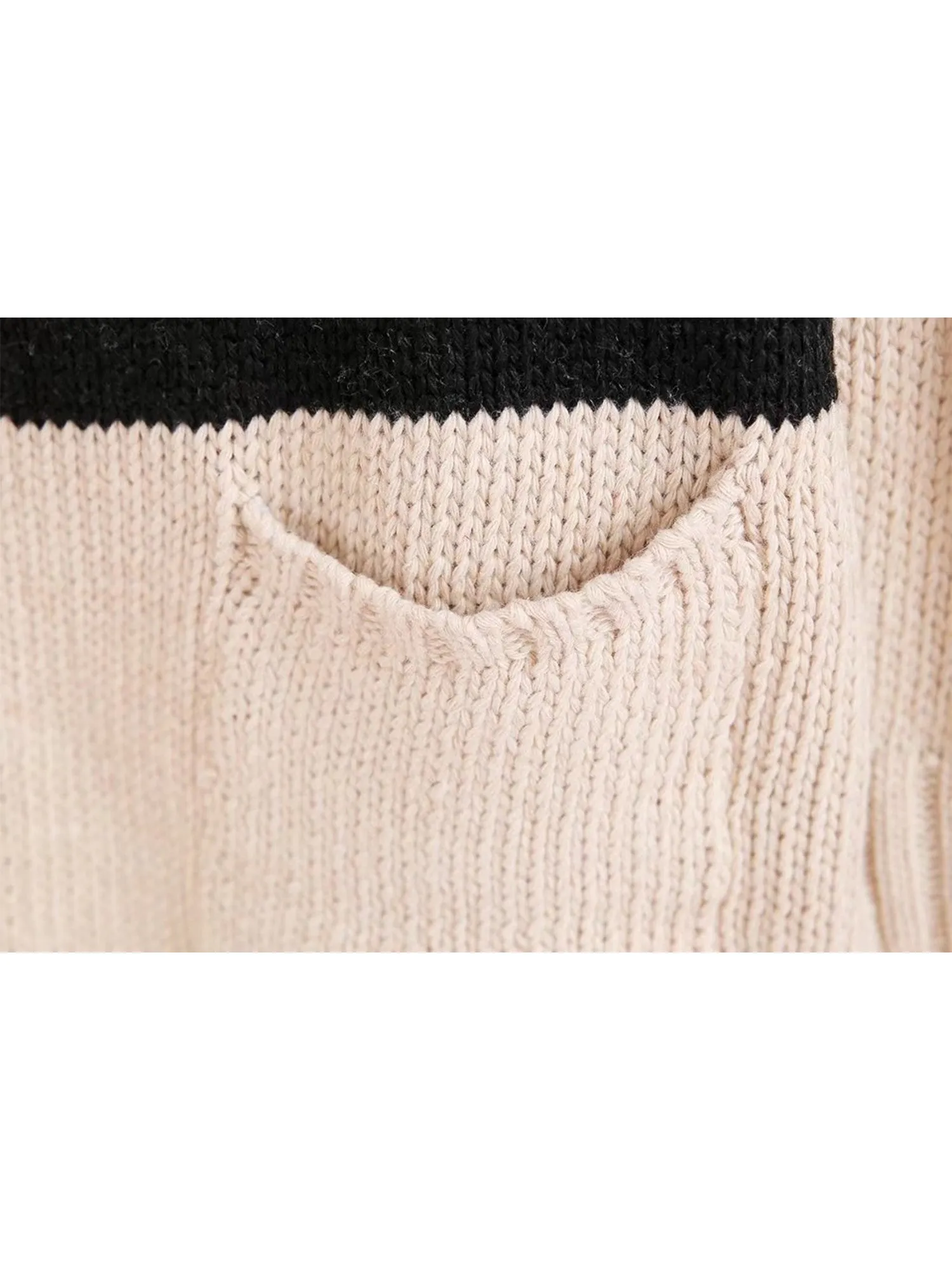 'Estrella' Stripe Colorblock Cardigan
