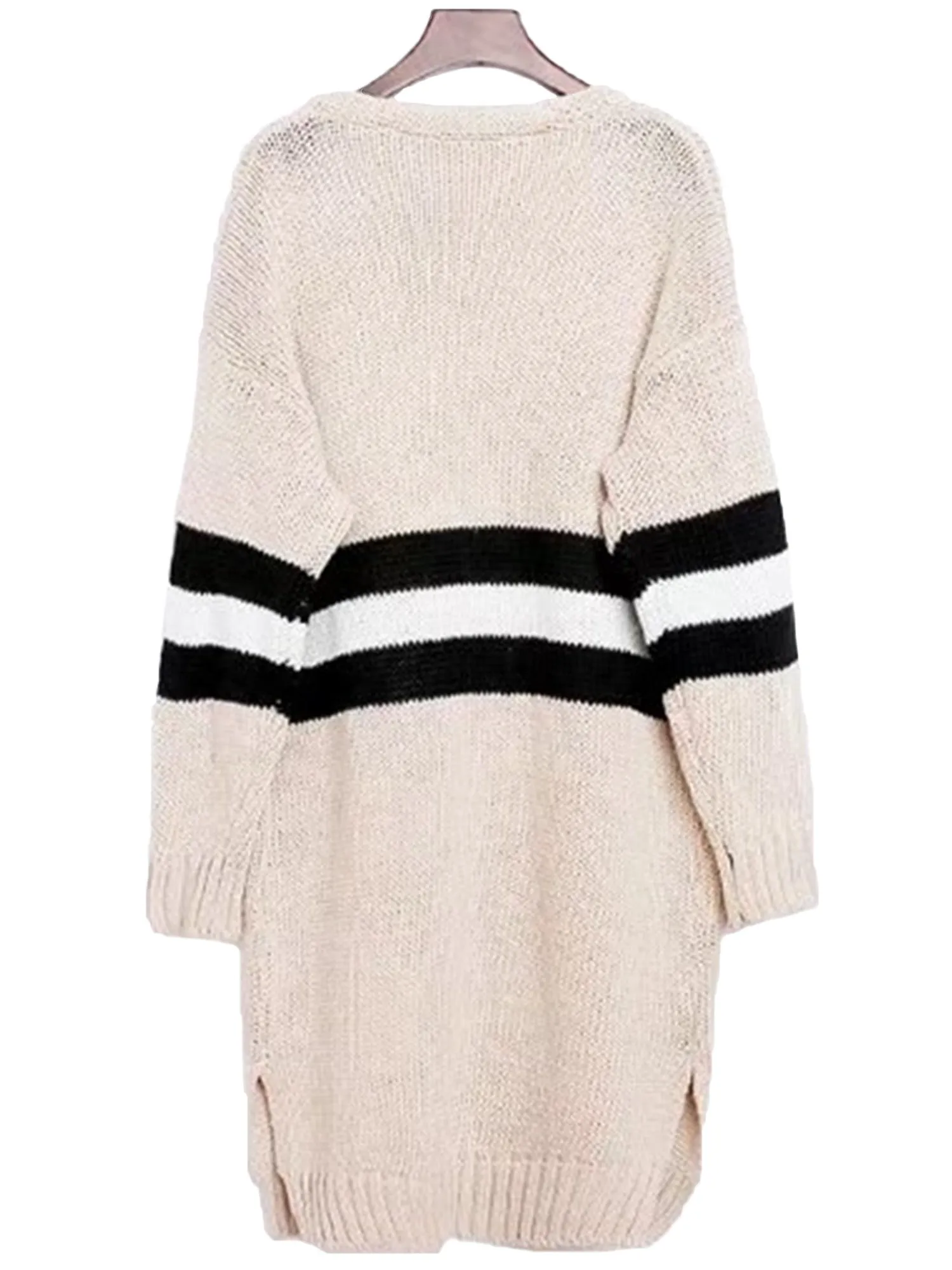 'Estrella' Stripe Colorblock Cardigan