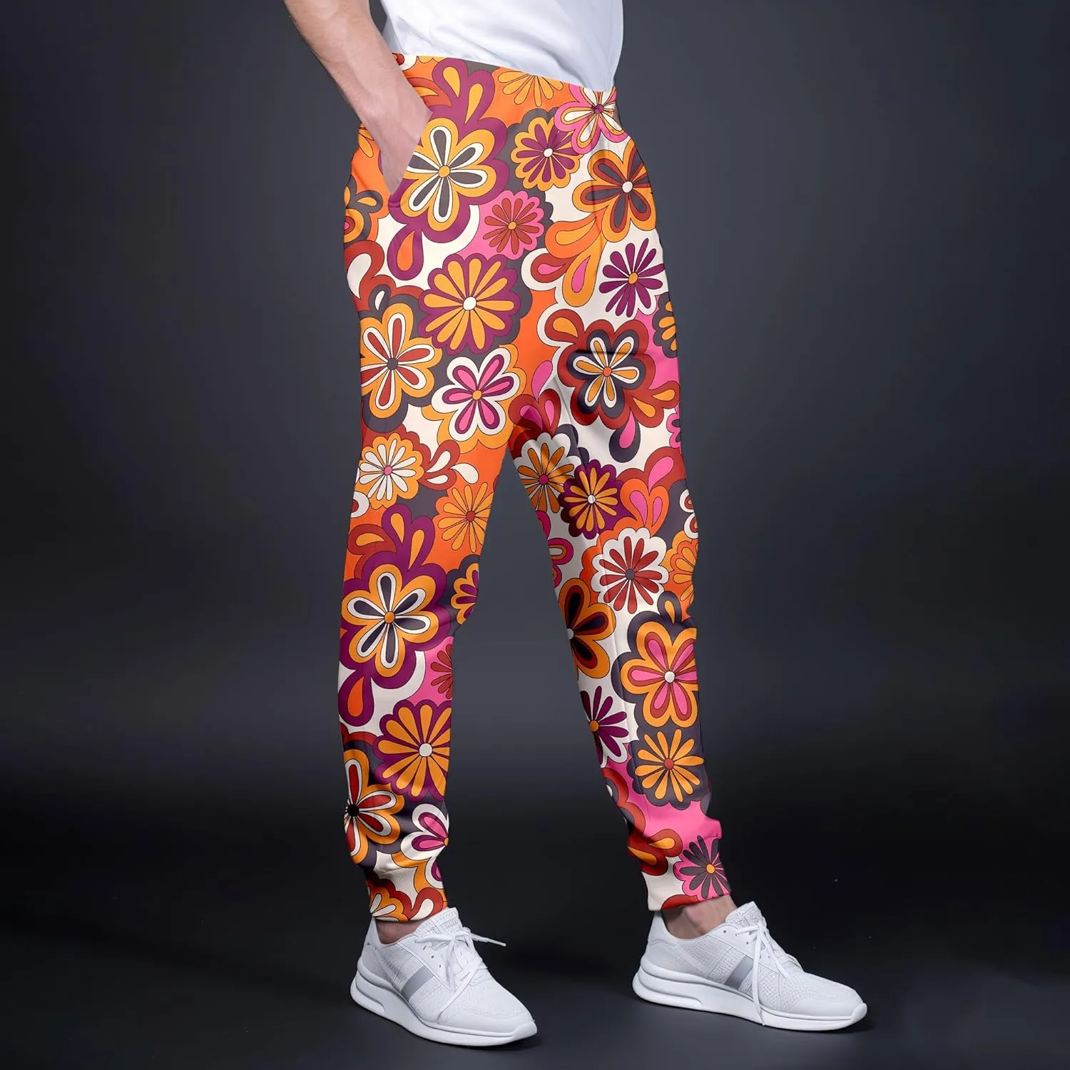 Fashion 80s Style Jogger Sweatpants Mens Funny Joggers Pants Casual Track Pants 90s Outfit for Men Sports Athletic