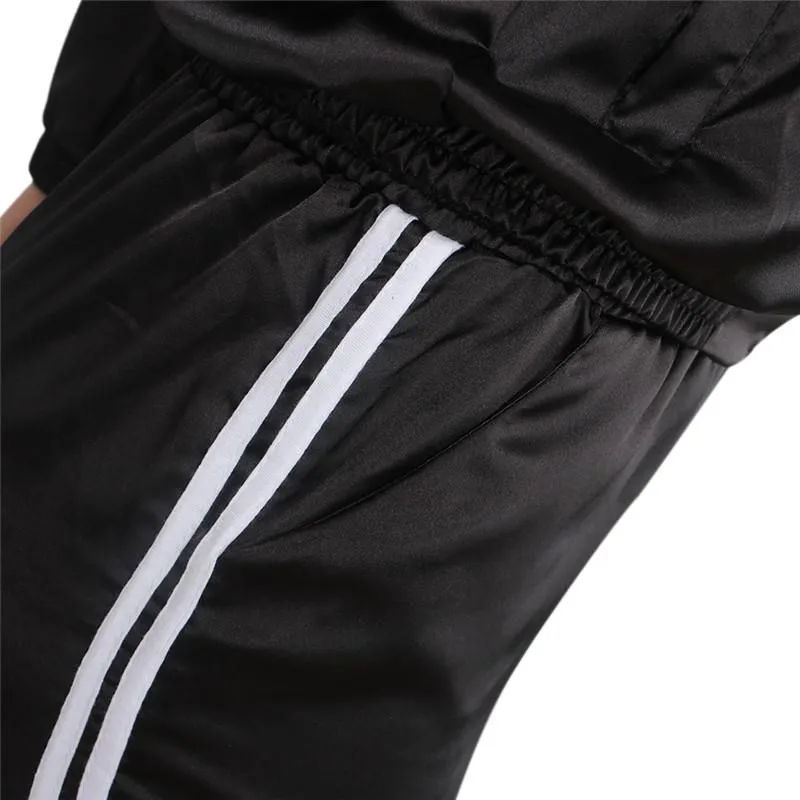 FashionSierra - Women's fashion tracksuit zipper sweatshirt and pants set for fall/winter