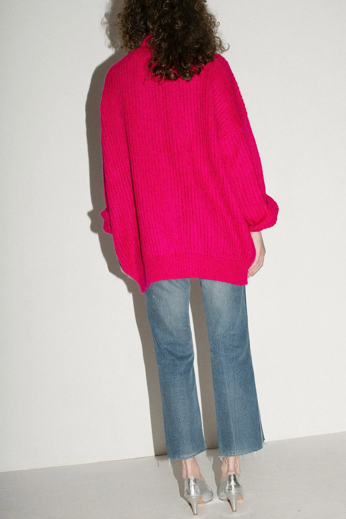 Fuchsia XXL Bruno Cardigan