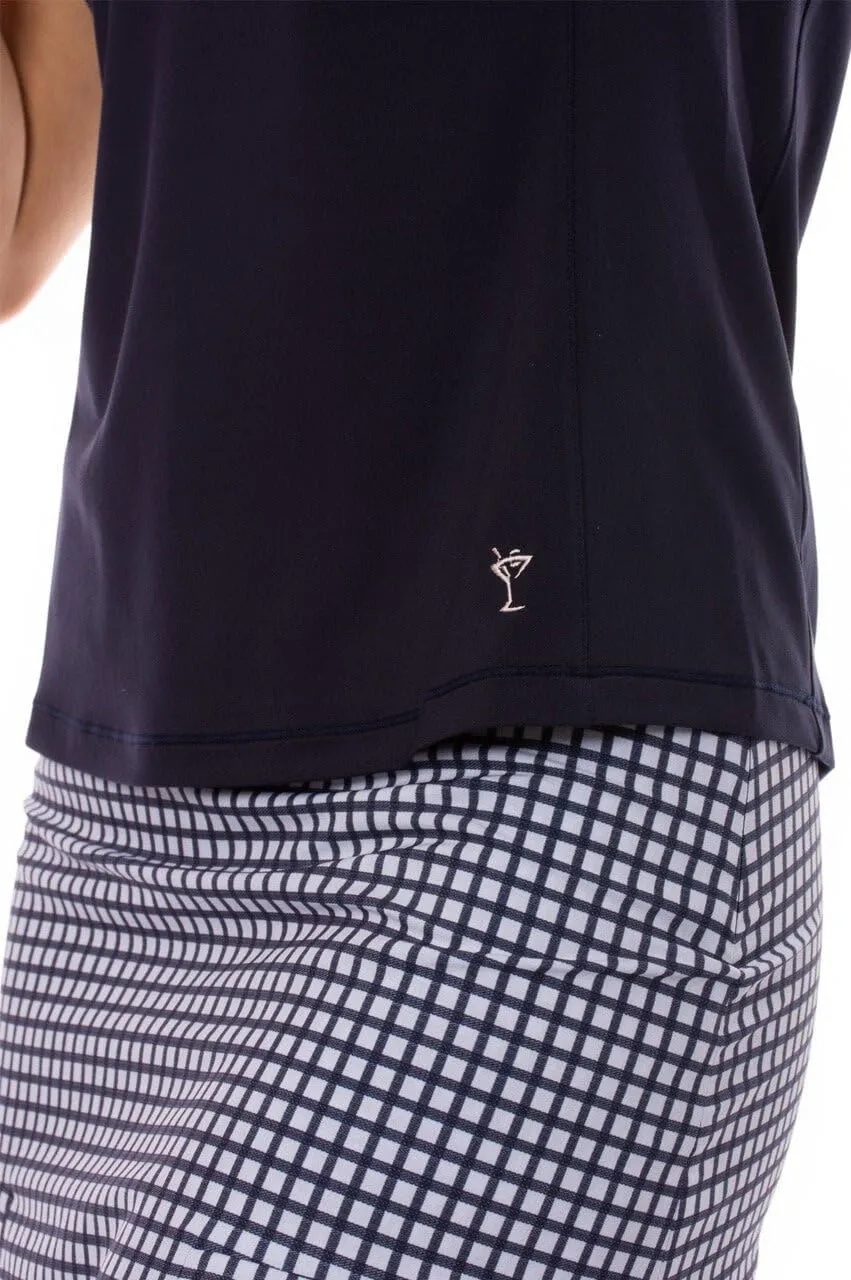 GOLFTINI Womens Fabulous Sleeveless Golf Polo  Soft, Moisture-Wicking, UPF Shirt for Golf, Tennis, Pickleball & Office Wear