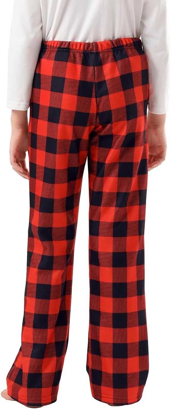 HDE Girl's Fleece Pajama Pants Kids Sleepwear Fuzzy Plush PJ Bottoms w/Pockets
