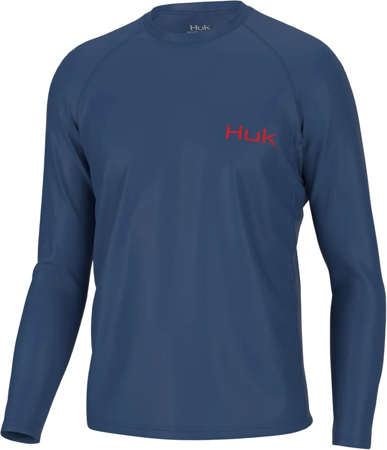 HUK Men's Kc Pursuit Long Sleeve, Sun Protecting Fishing Shirt