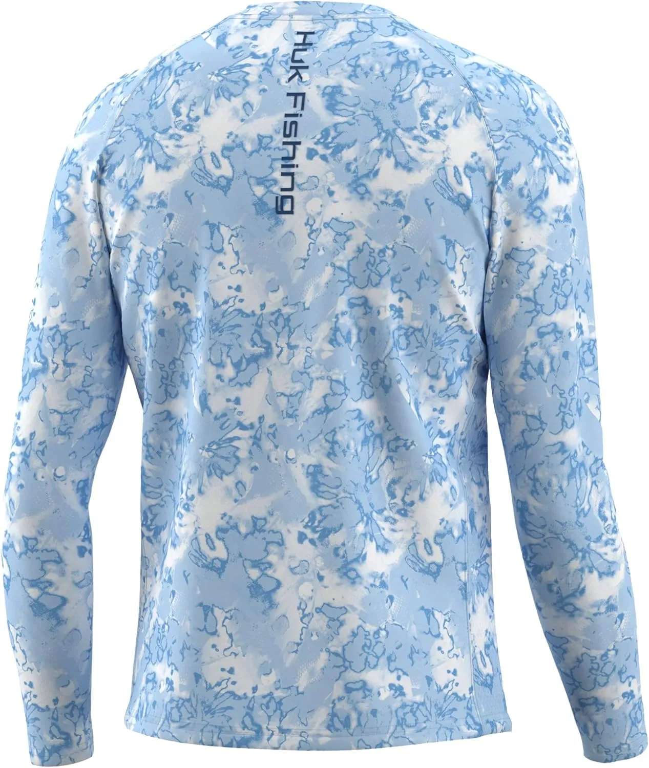HUK Men's Pursuit Crew Long Sleeve, Sun Protecting Fishing Shirt