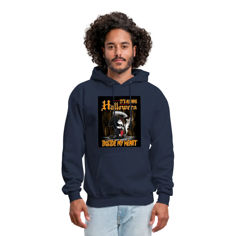 It's Always Halloween Inside My Heart Men's Hoodie