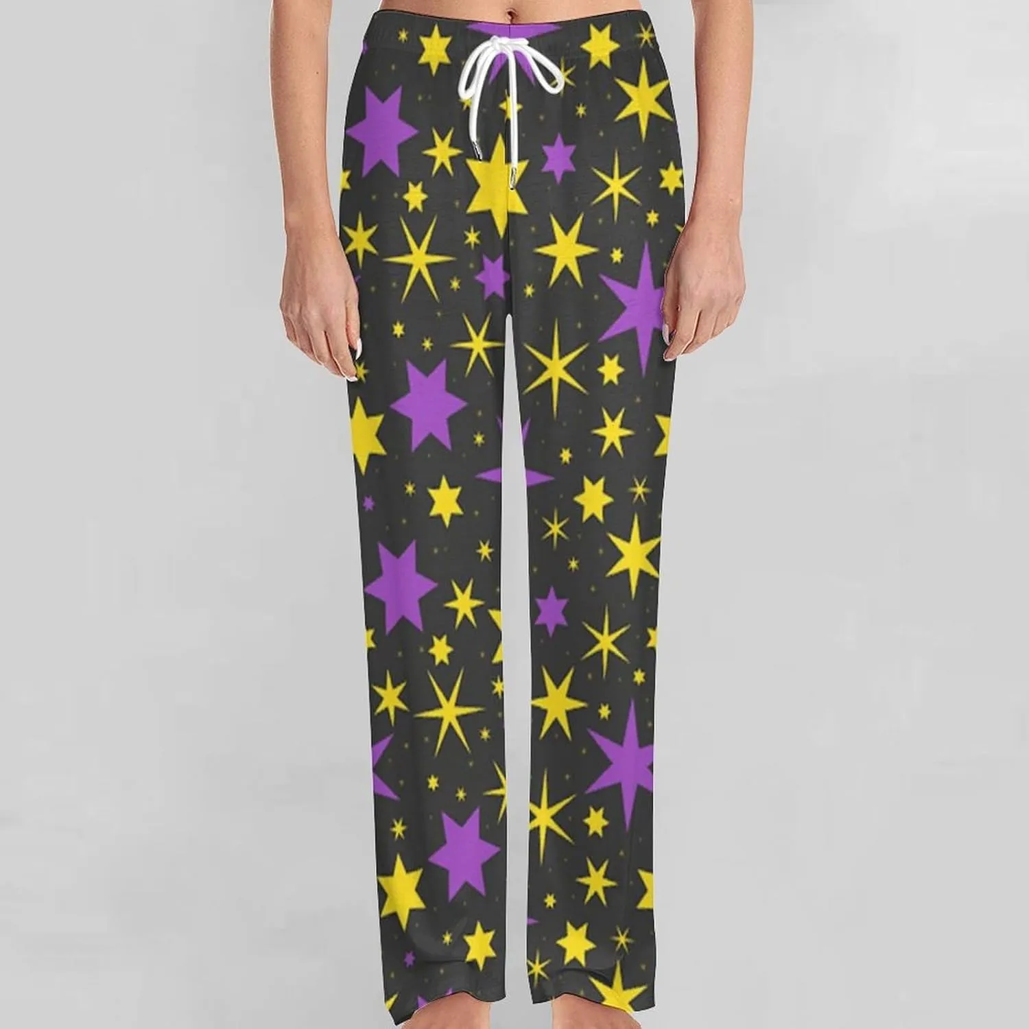 Magic Star Pajamas for Adult Bottoms Lounge Pants Sleepwear Loungewear with Elastic Waistband Unisex