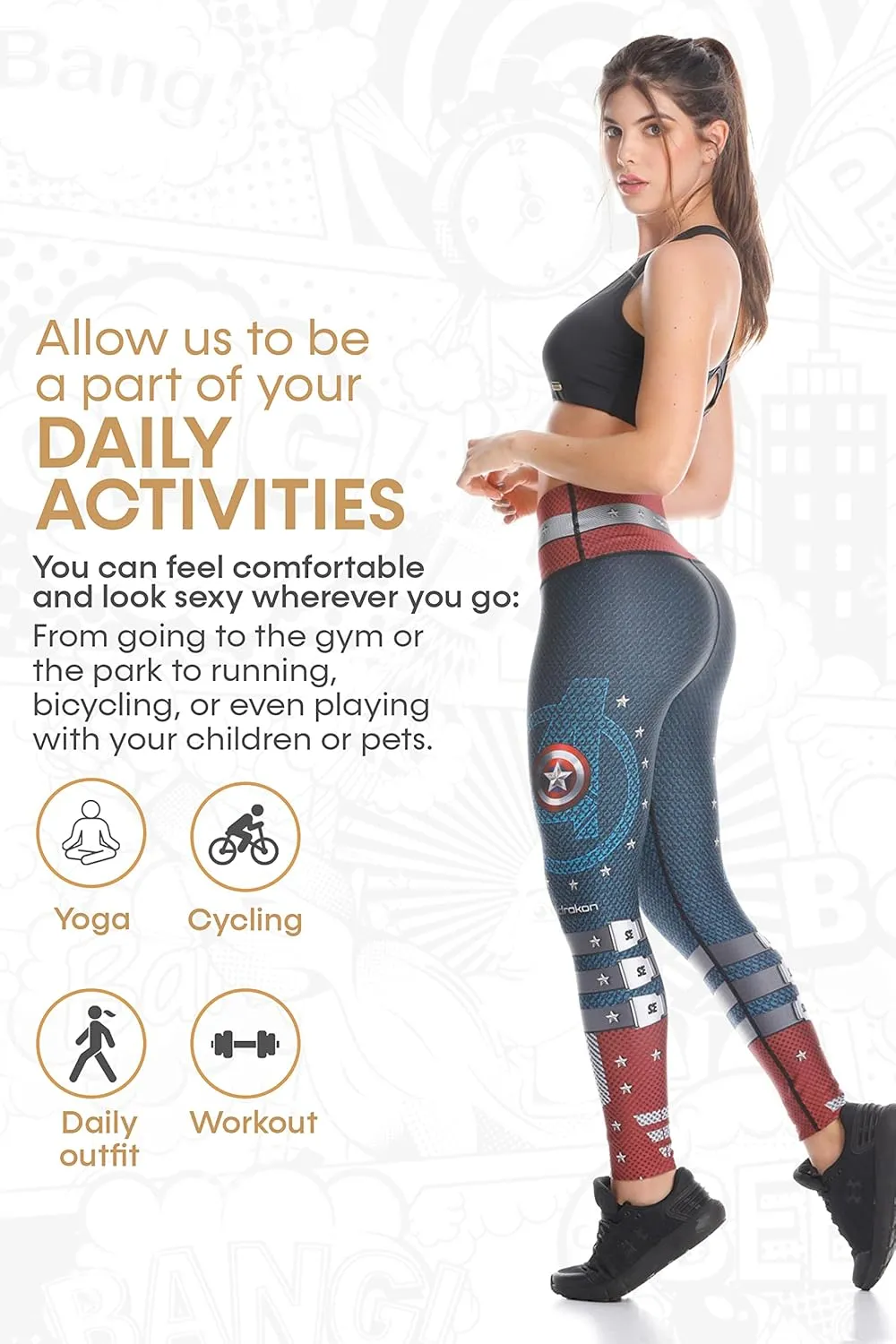 Many Styles of Crossfit Leggings Women Colombian Yoga Pants Compression Tights