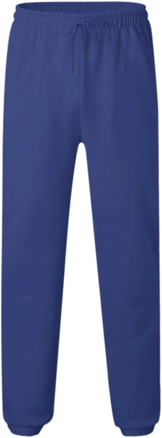 Mens Autumn and Winter High Street Fashion Leisure Pants Loose Sports Running Trousers Solid Color Lace Up Joggers