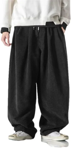 Men's Casual Trousers Streetwear Harem Pants Woman Long Pants Loose Harajuku Style Sweatpants