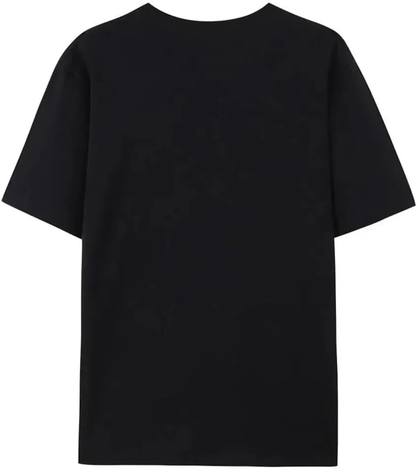 Mens Crew Neck T Shirt Soft Cotton Classic Fit Short Sleeve Tee Top