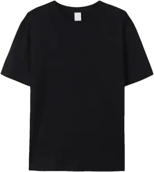 Mens Crew Neck T Shirt Soft Cotton Classic Fit Short Sleeve Tee Top