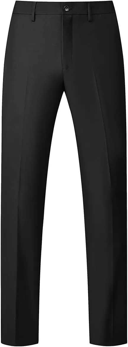 Mens Suits 2 Piece Slim Fit Tuxedo Suit for Men One Button Single Breasted Wedding Casual Business Blazer Jacket Pants Suit