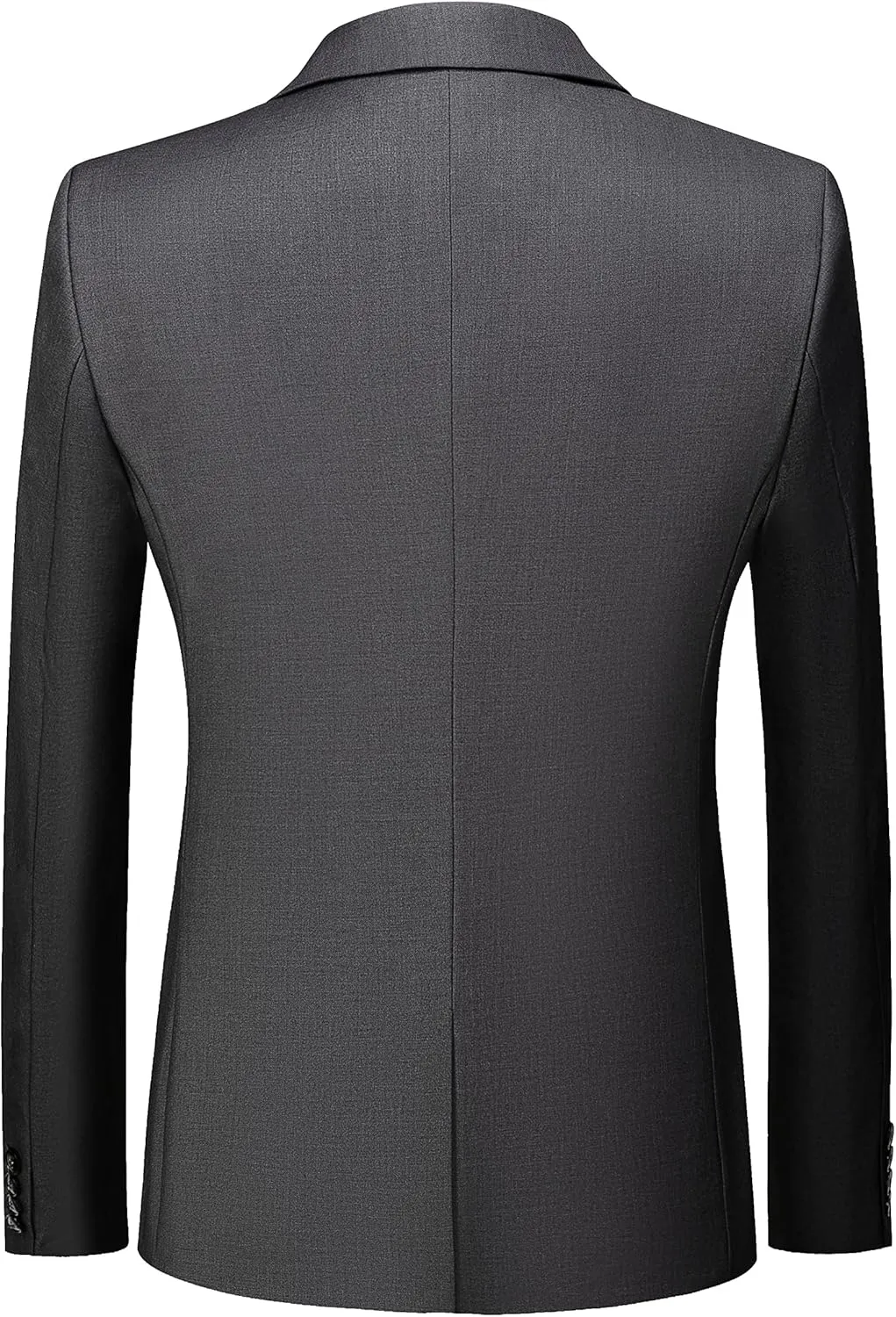Mens Suits 2 Piece Slim Fit Tuxedo Suit for Men One Button Single Breasted Wedding Casual Business Blazer Jacket Pants Suit