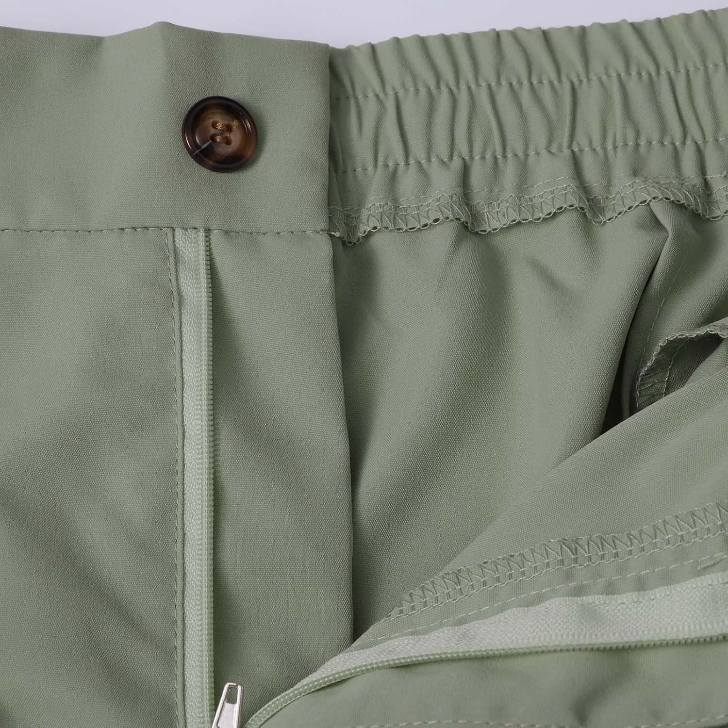 Mens Tapered Pants Casual Linen Pants Elastic Waist Slim Fit Beach Yoga Business Lightweight Cotton Trousers with Pockets