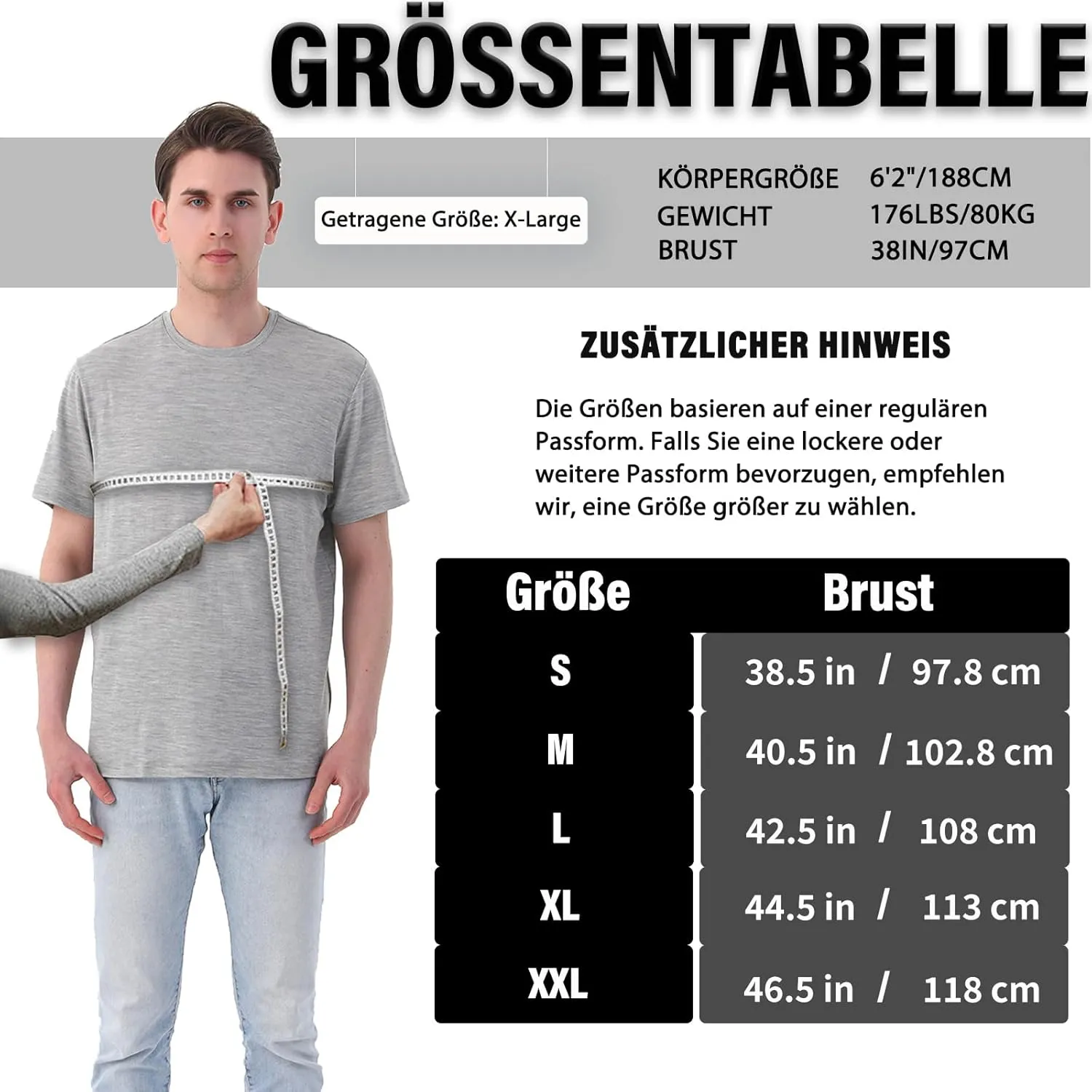 Merino Protect 100% Merino Wool T-Shirt for Men Short Sleeve Slim Fit Undershirt Soft Lightweight Tee Shirt for Travel Hiking