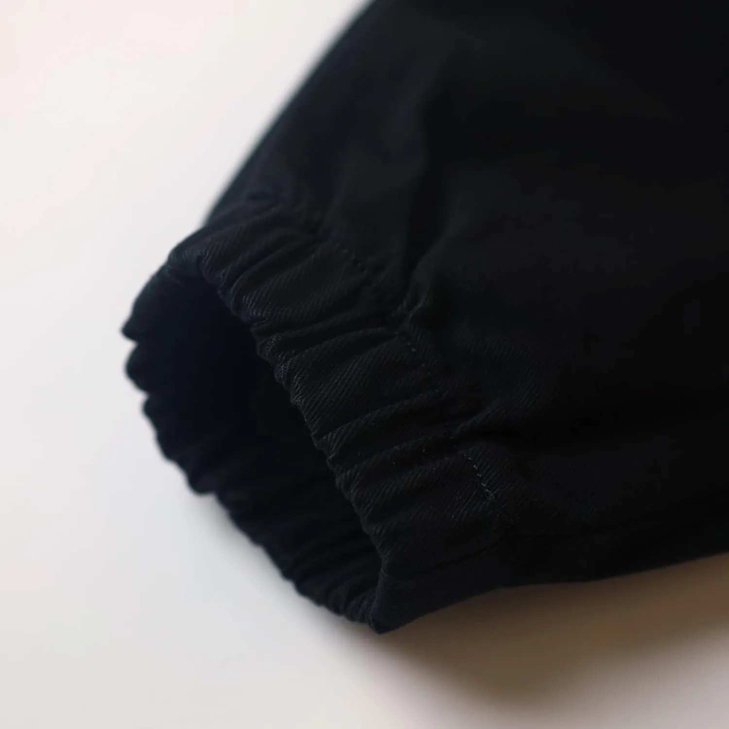 MINI PANDA Toddler Pants, Black Pants Toddler Boys or Girls, Little Boy Pants 2-Pieces