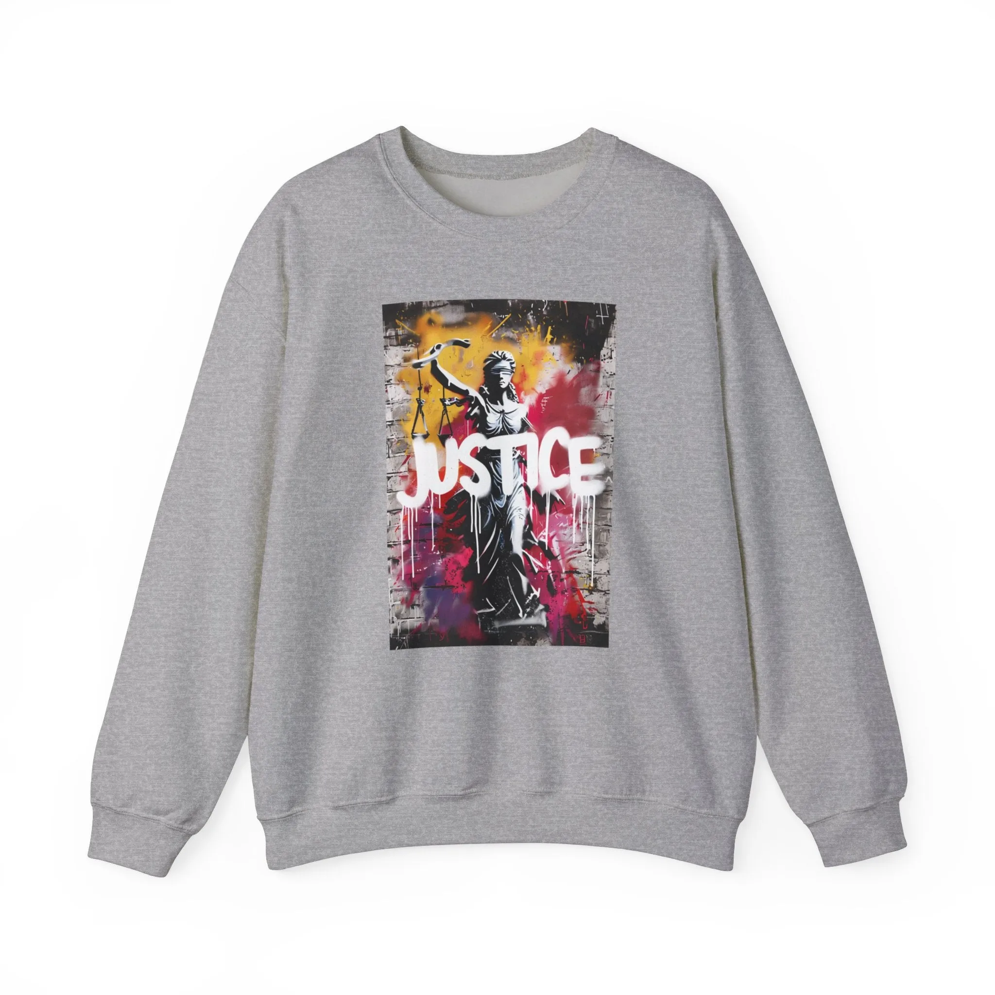 NEW! Justice Graphic Crewneck Sweatshirt - Unisex Heavy Blend™