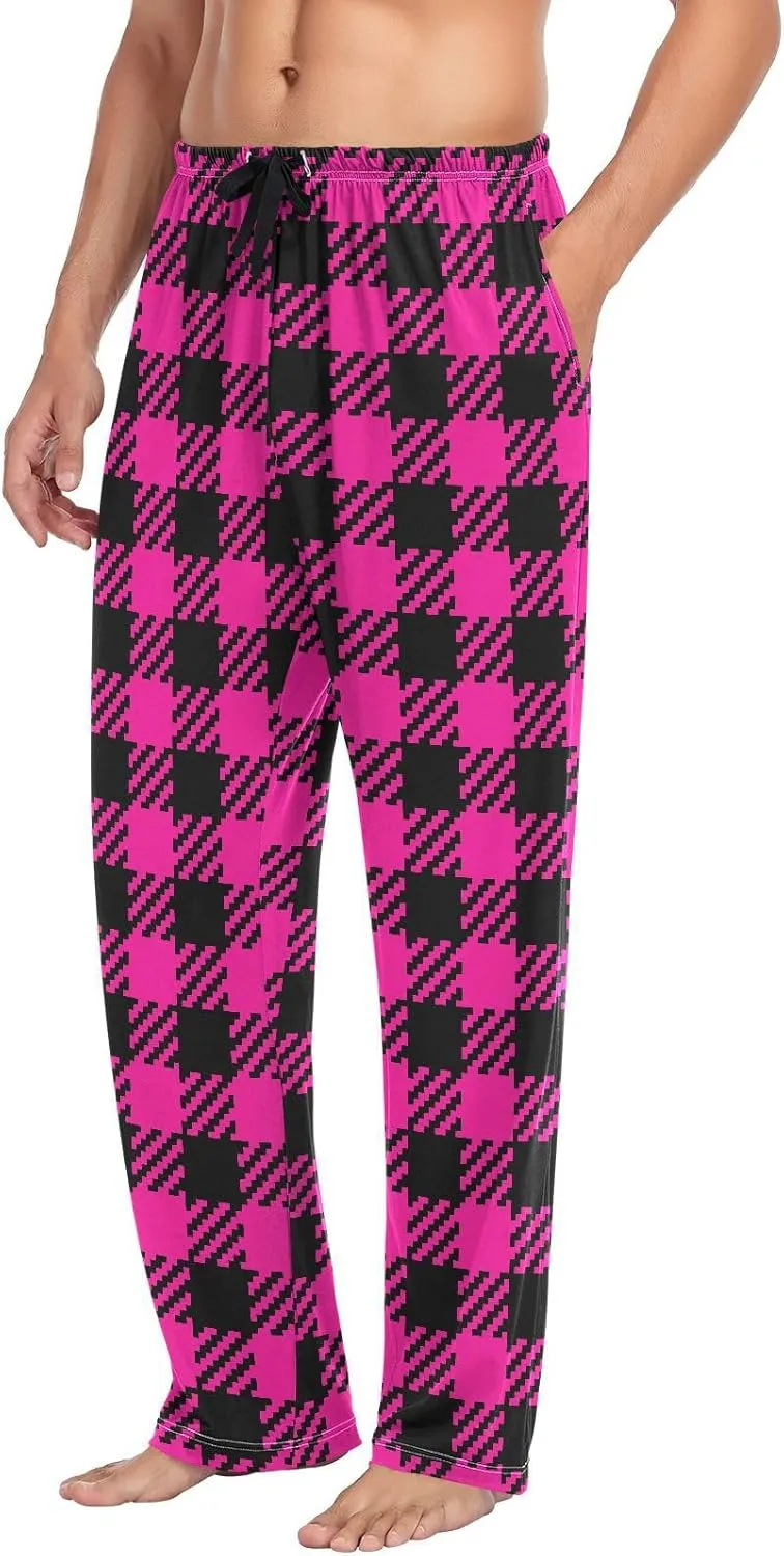 Ollabaky Pajama Pants for Men Pajama Bottoms Sleep Lounge Pjs Pants